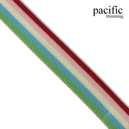 1 Inch Stripe Patterned Elastic