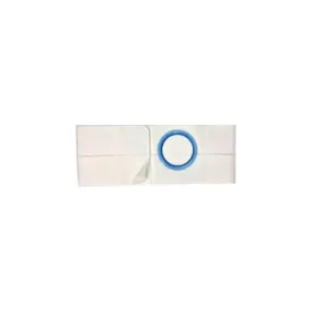 5" White, Regular Elastic, Flat Panel Belt, Large, 2-5/8" x 3-1/8" Center Opening