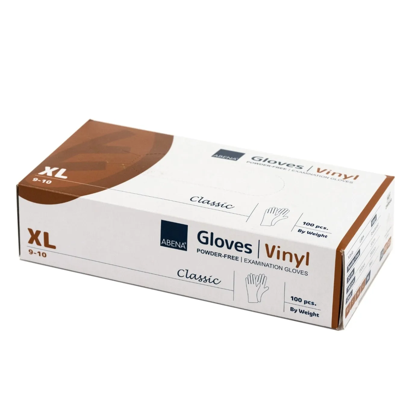 Abena Vinyl Powder Free Medical Examination Gloves