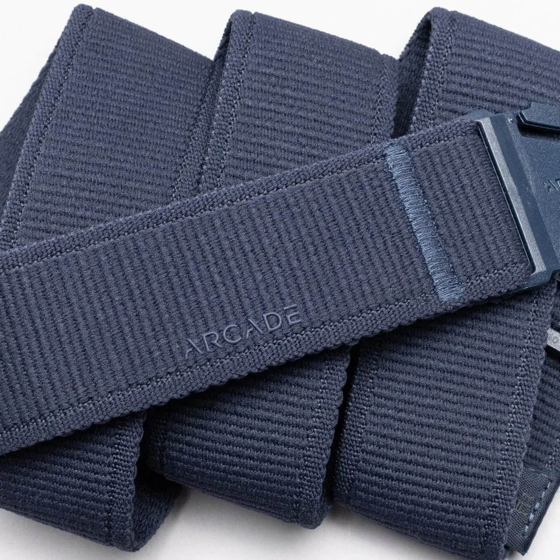 Arcade "Atlas" Elastic Webbing Belt - Navy - Long