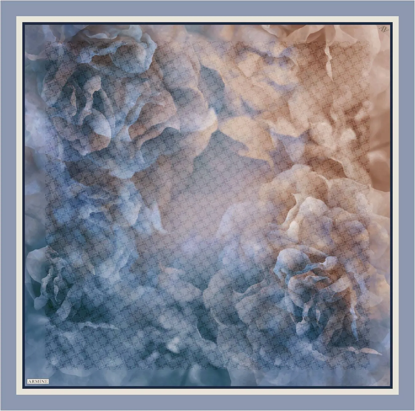 Armine Anggun Floral Silk Scarf #38