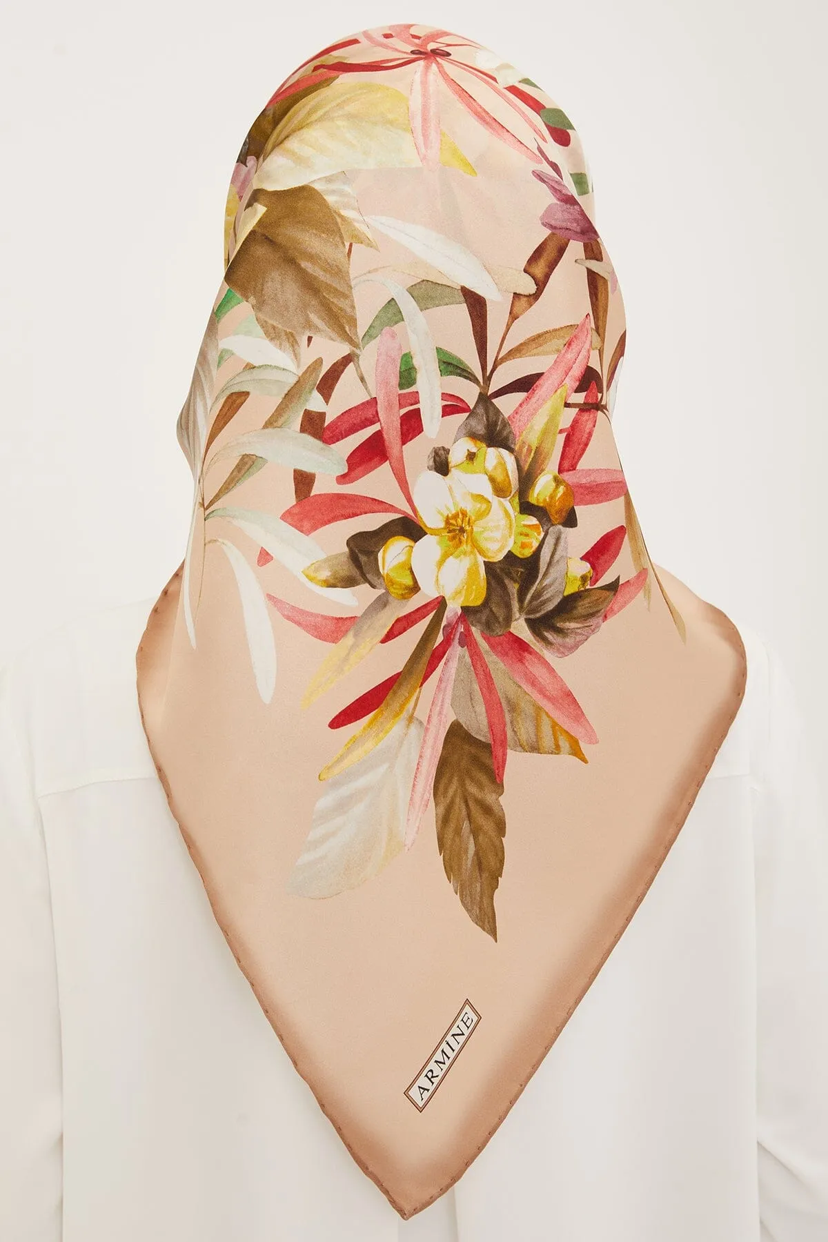 Armine Ayu Floral Silk Scarf #32