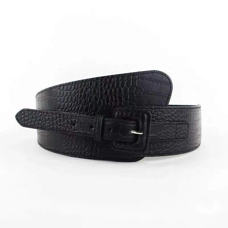 BerriesJam - Elastic Waist Leather Belt