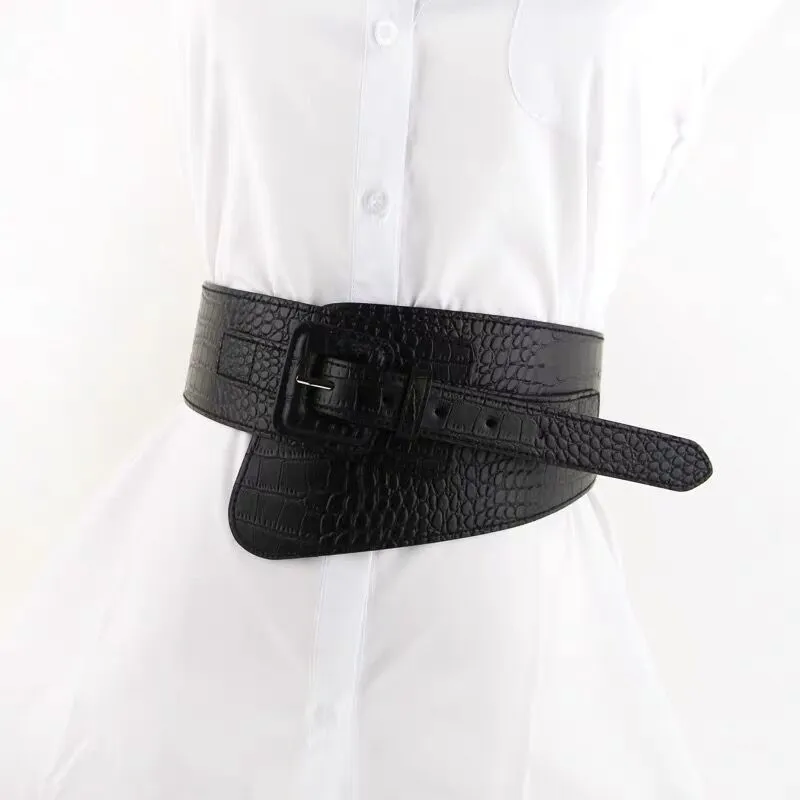 BerriesJam - Elastic Waist Leather Belt