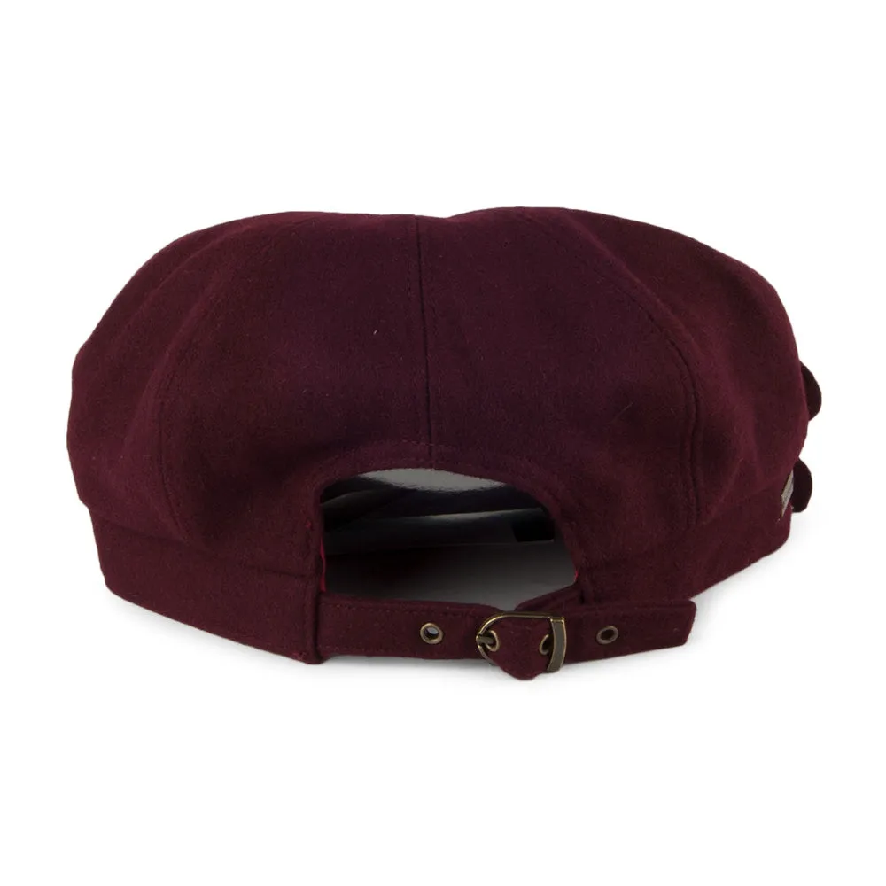 Betmar Hats Lydia Baker Boy Cap - Plum