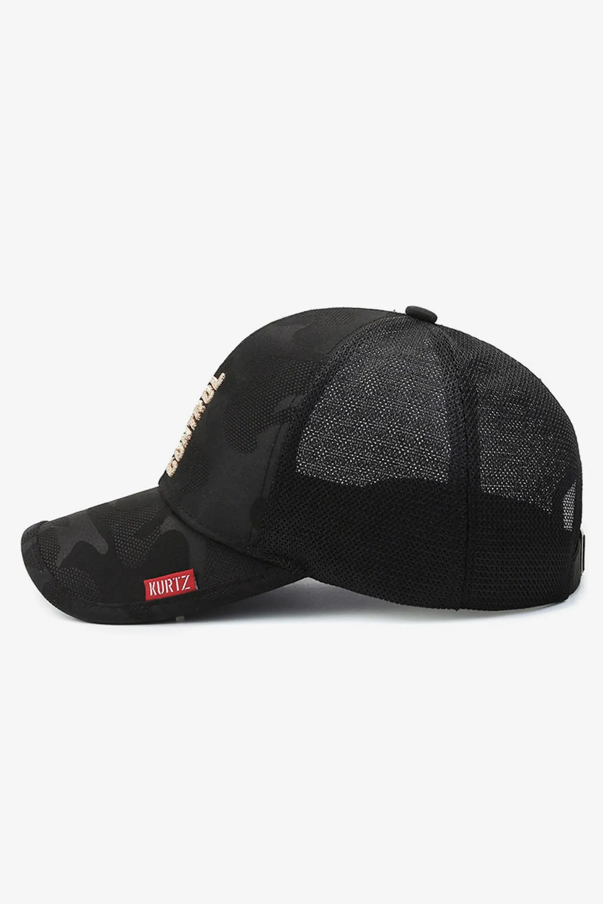 Black Camo Under Control Embroidered Cap - S23 - MCP100R