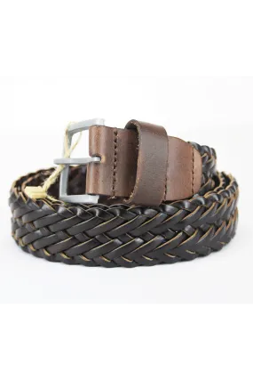 BOSSINI Brown Woven Belt