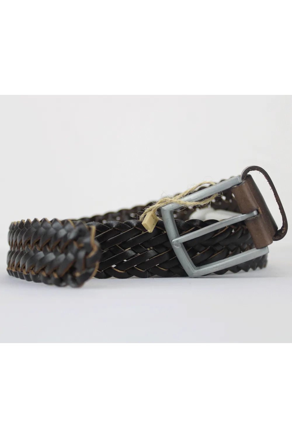 BOSSINI Brown Woven Belt