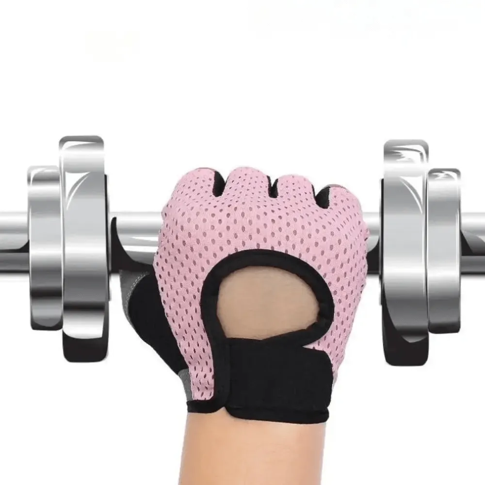 Breathable Half-Finger Weight Lifting Gloves - SF2187