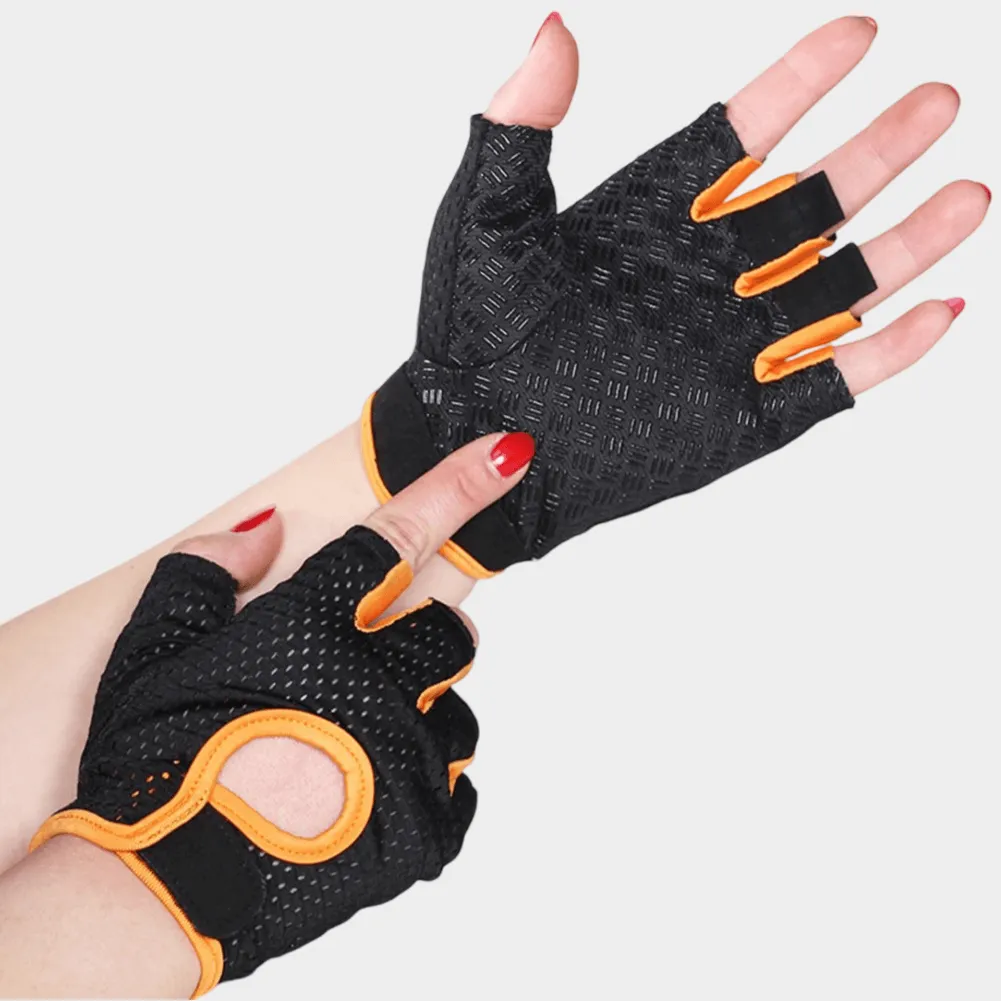 Breathable Half-Finger Weight Lifting Gloves - SF2187