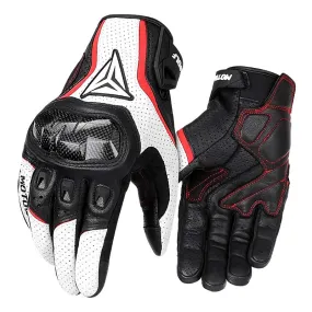 Breathable Motorcycle Racing Leather Gloves | BK152