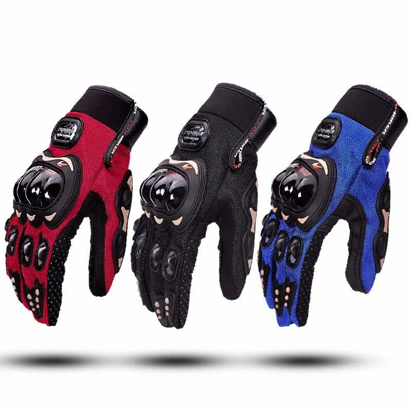 Breathable Summer Motorcycle Gloves Anti Slip