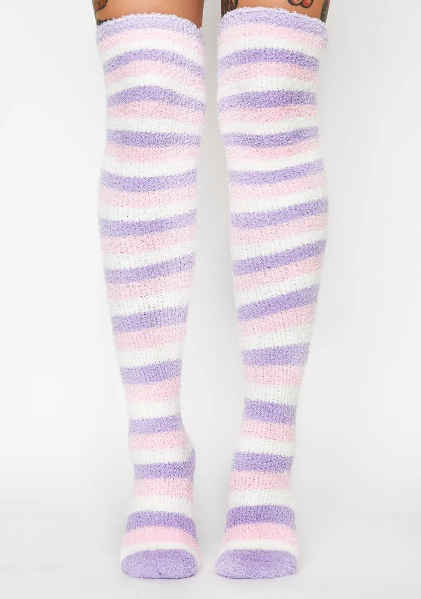 Cloud Candy Knee High Socks