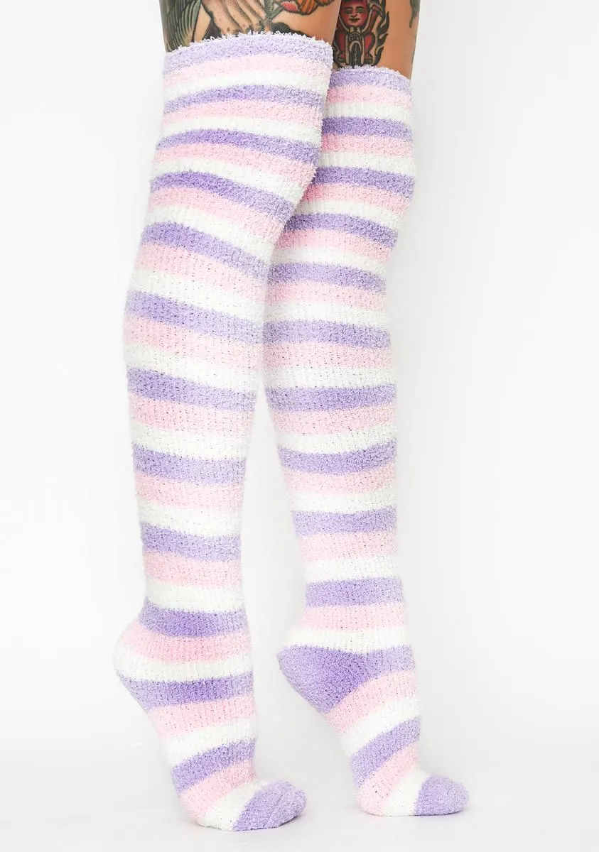 Cloud Candy Knee High Socks