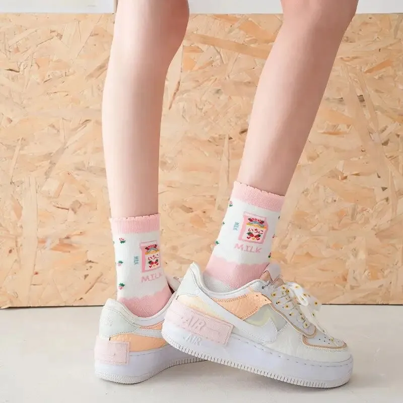 Cute Pastel Cartoon Socks