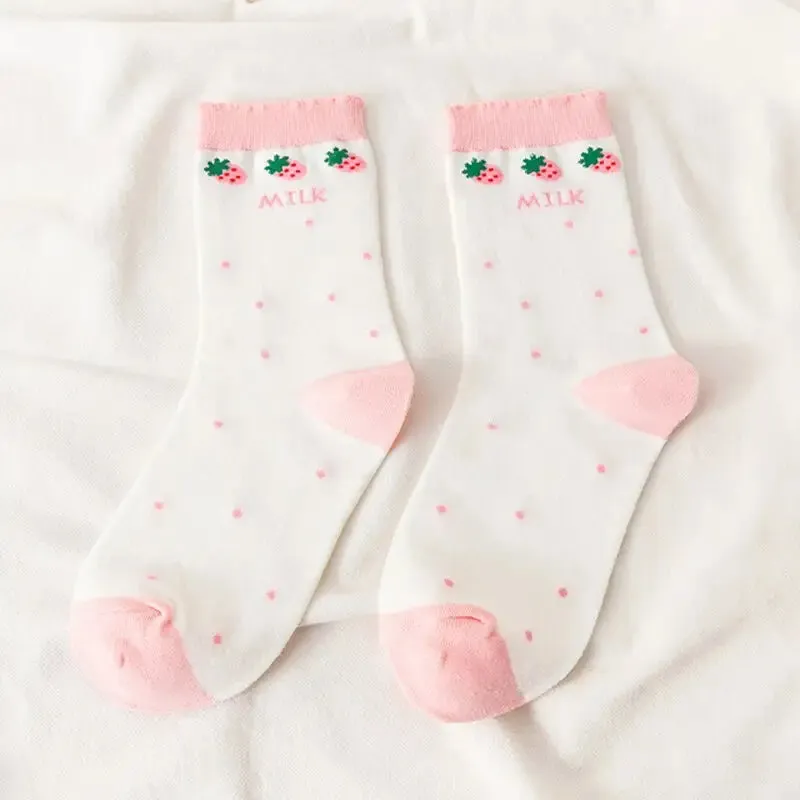 Cute Pastel Cartoon Socks