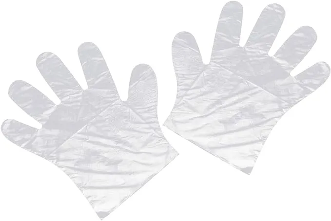 Disposable Gloves Safety Sterile Gloves Food Safe Gloves.11.02"  (100pcs/Pack)