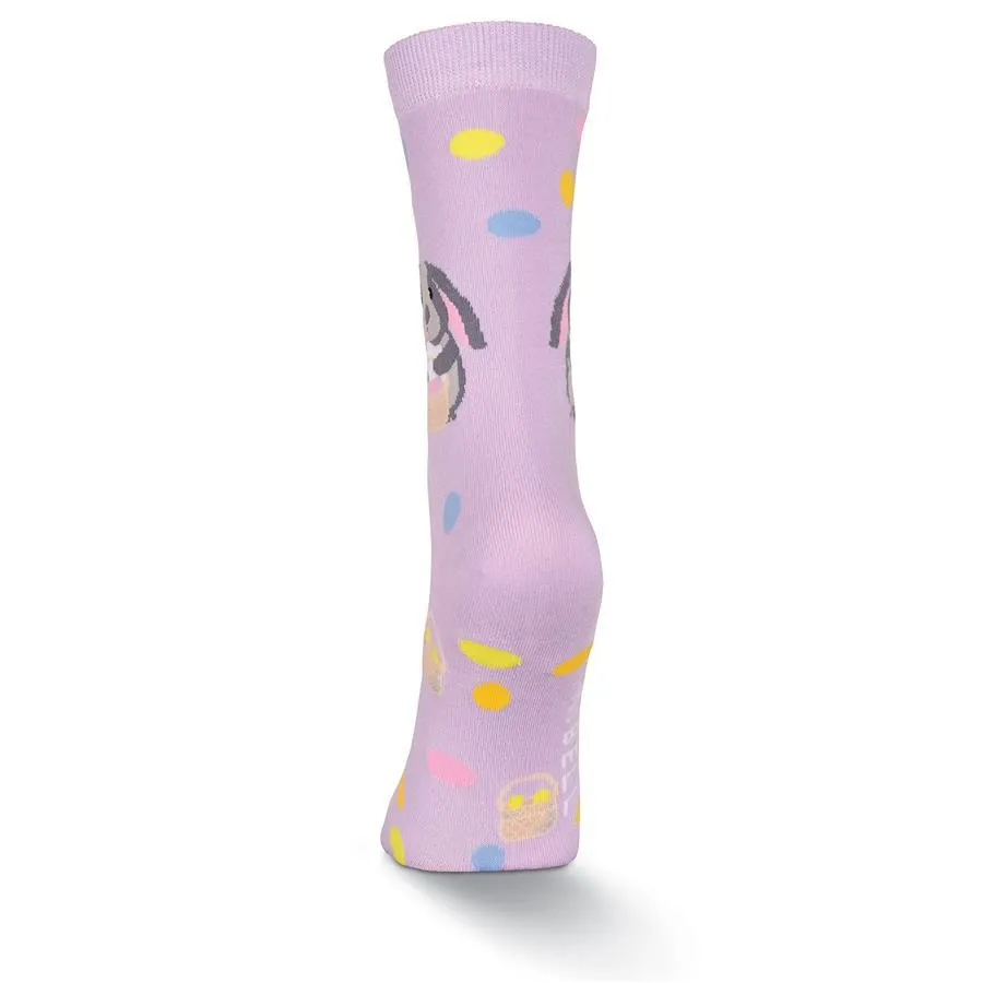 Easter Bunny Socks -Women's Crew Sock