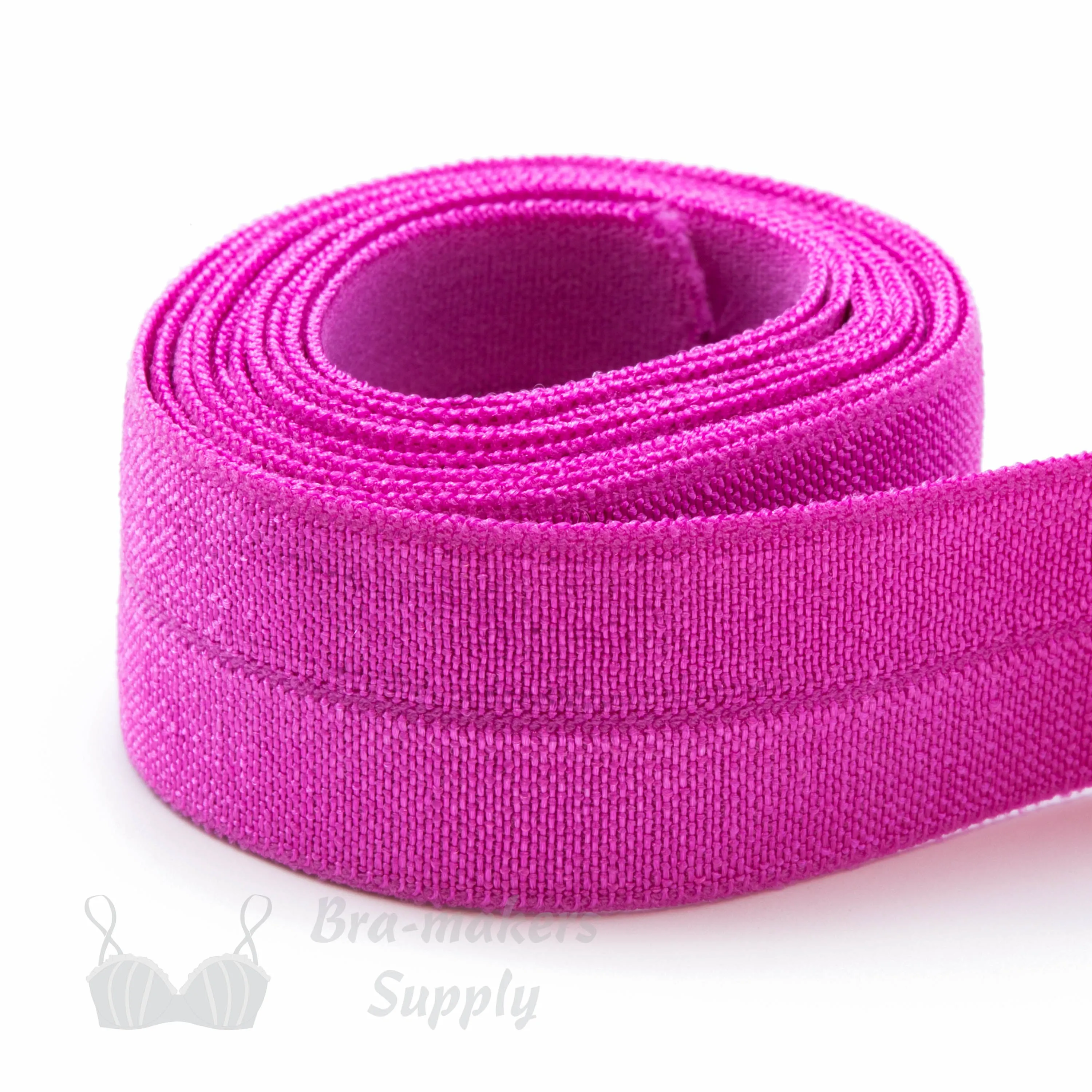 Elastic, Reversible Fold-Over Elastic 3/8", Bulk Roll