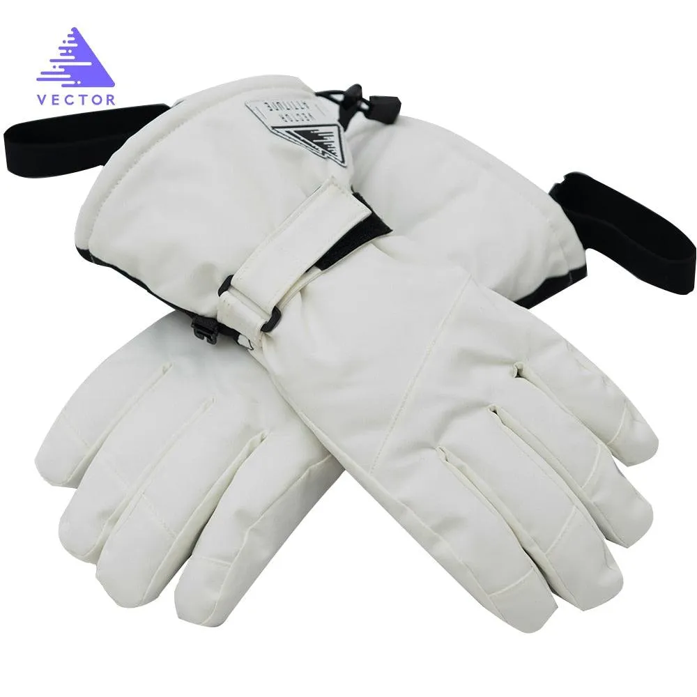 Extra Thick Men Women 2-IN-1 Mittens Ski Gloves