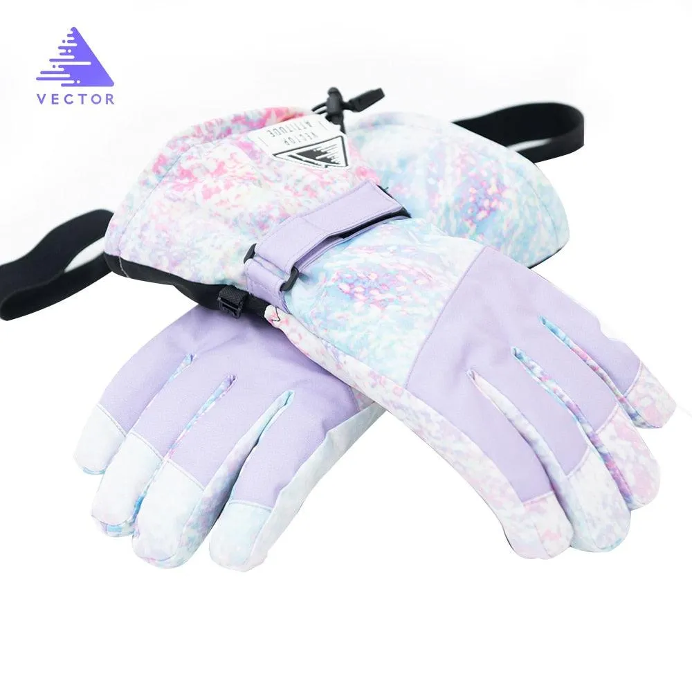 Extra Thick Men Women 2-IN-1 Mittens Ski Gloves