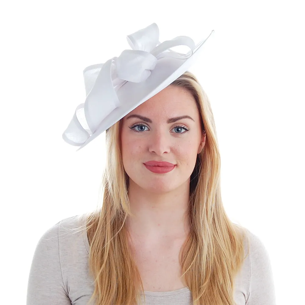 Failsworth Hats Brianna Occasion Fascinator - White