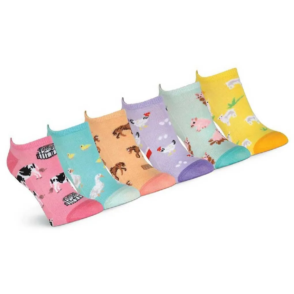 Farm Animals Ankle Socks