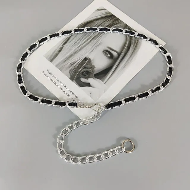 Fierce Waist Chain Elastic Belt