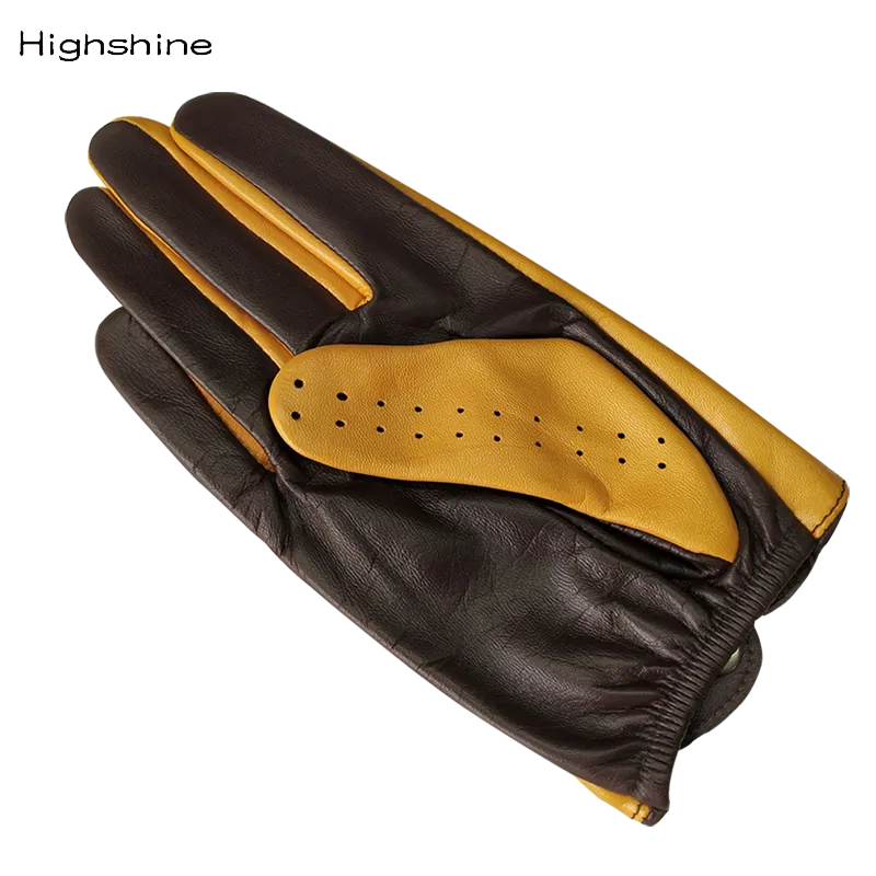 Genuine Leather Gloves With Breathable Goatskin