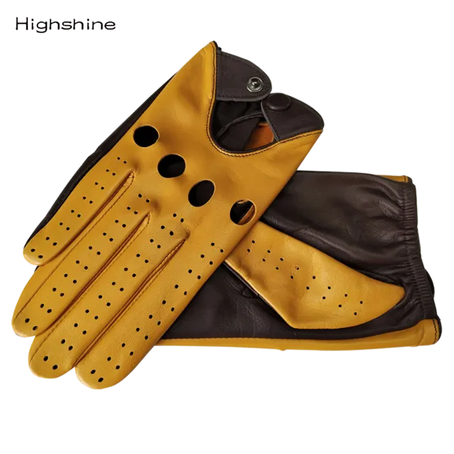 Genuine Leather Gloves With Breathable Goatskin