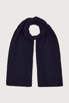 Glenbarr Cashmere Scarf Navy