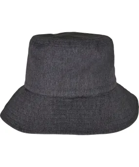 Heather Grey - Adjustable Flexfit bucket hat (5003AB)