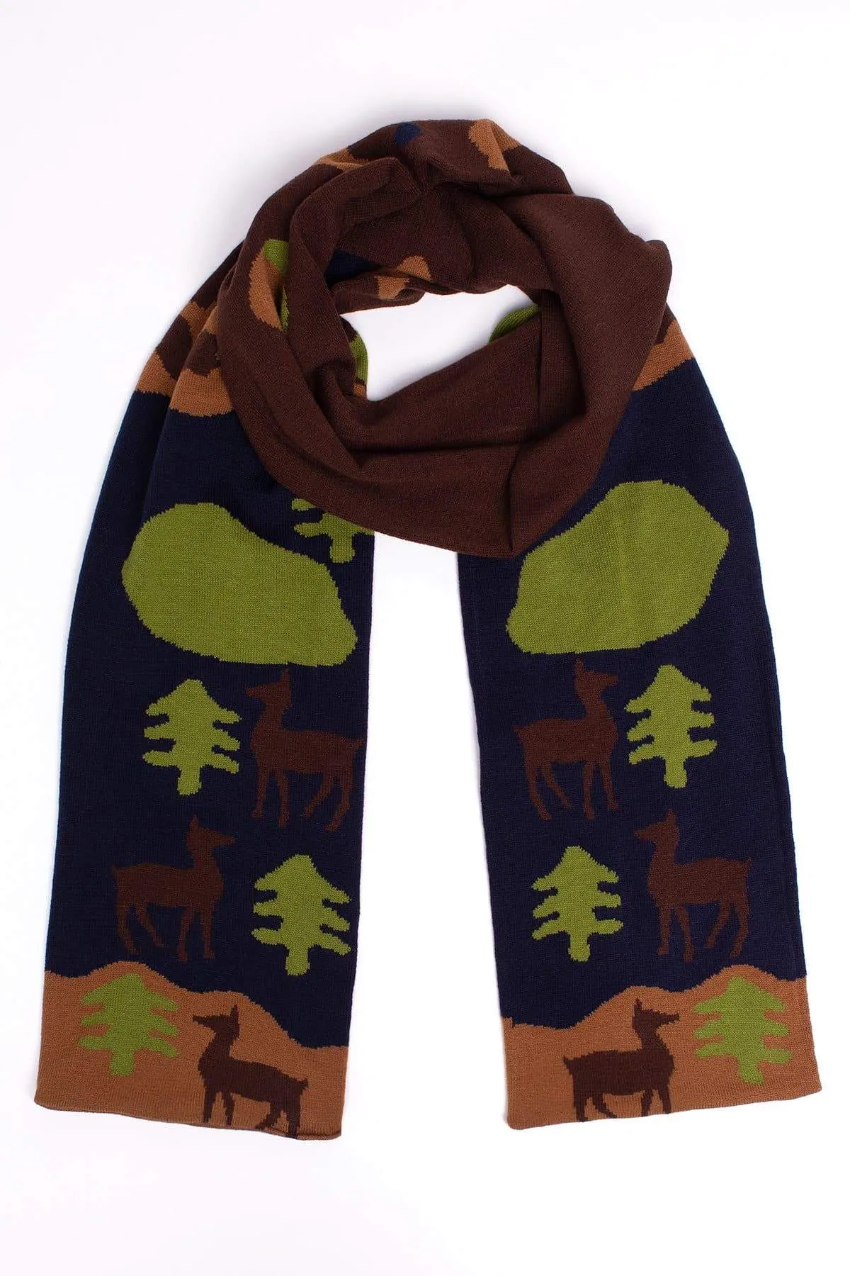 JQSCARF10 - Woodland Creature Scarf