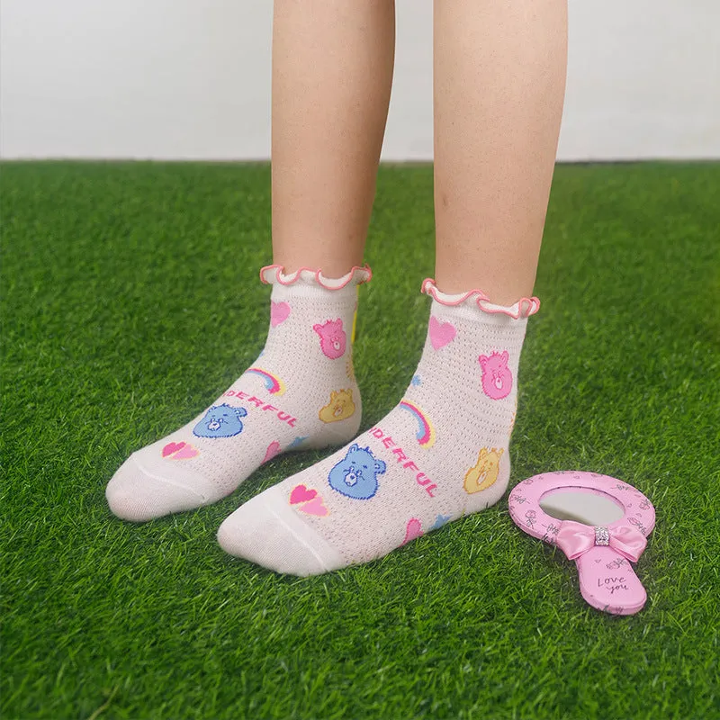 Kawaii Japanese Pastel Graphic Socks