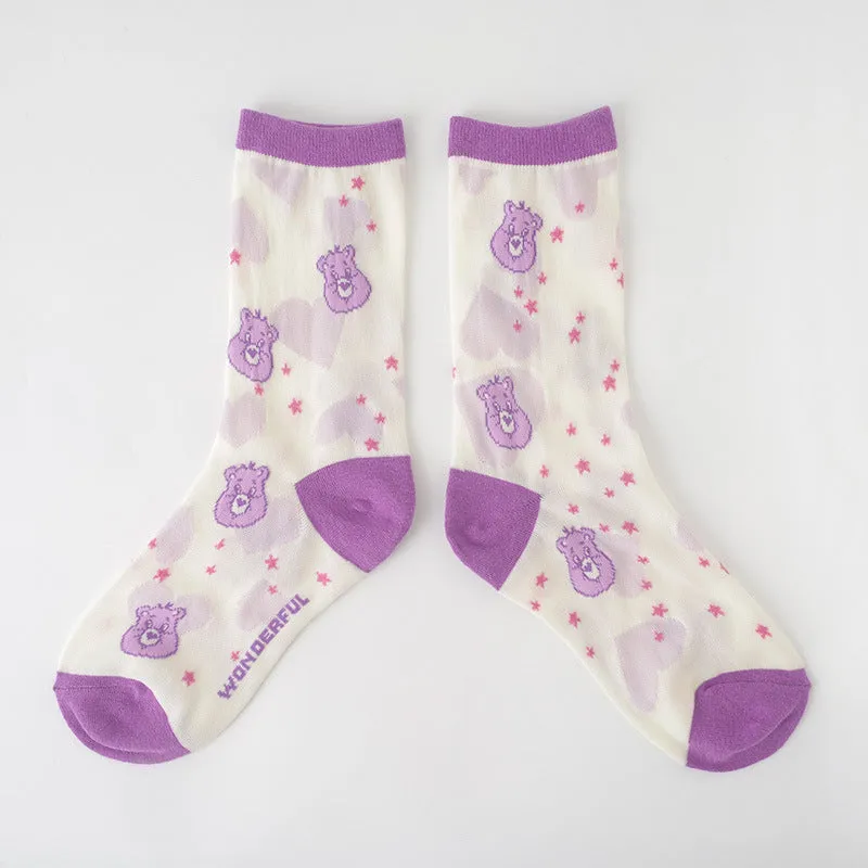 Kawaii Japanese Pastel Graphic Socks