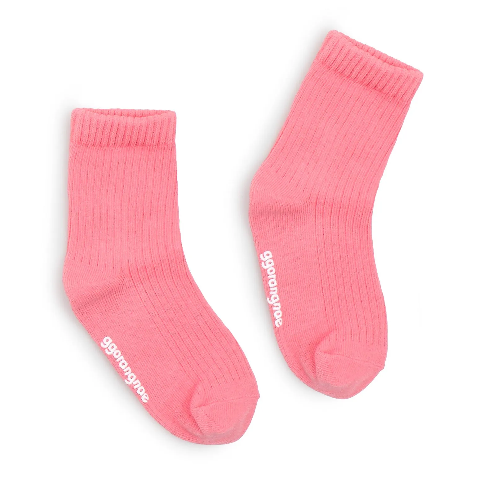 Kids Cotton Non Slip Basic Pastel Color Socks Kids Basic - E16