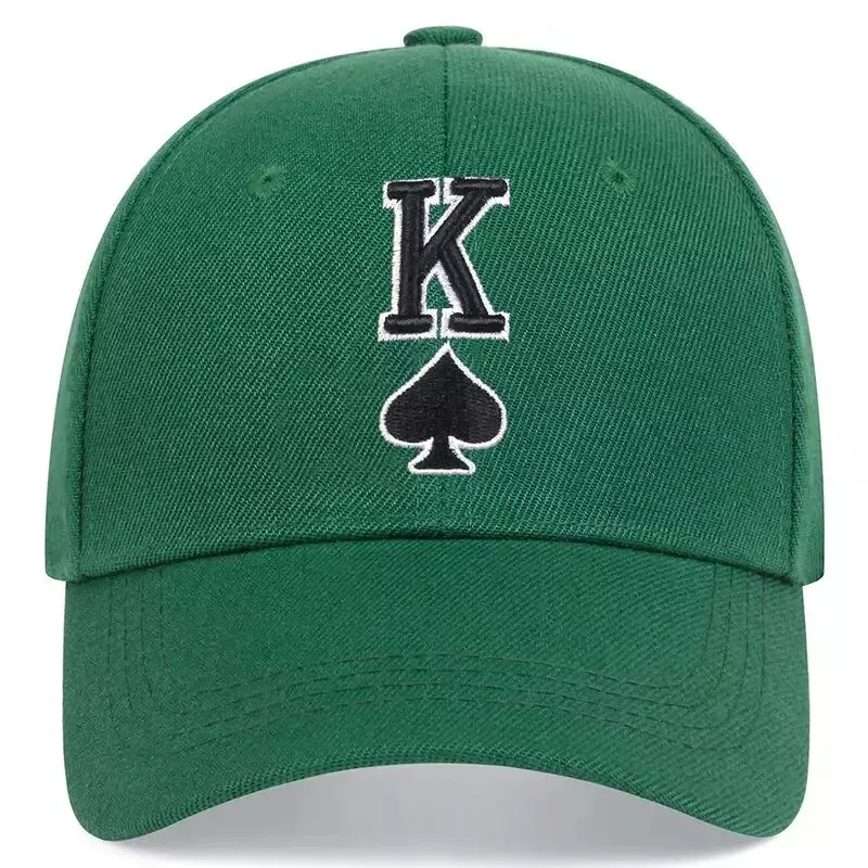 King Of Spades Poker Baseball Cap