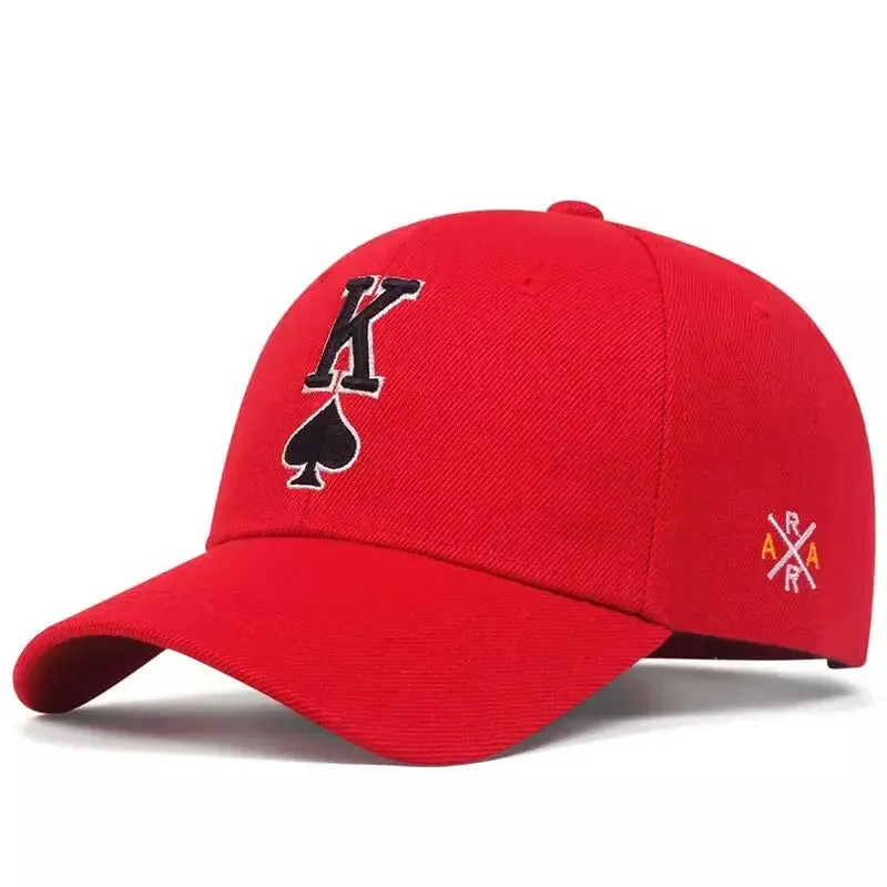 King Of Spades Poker Baseball Cap