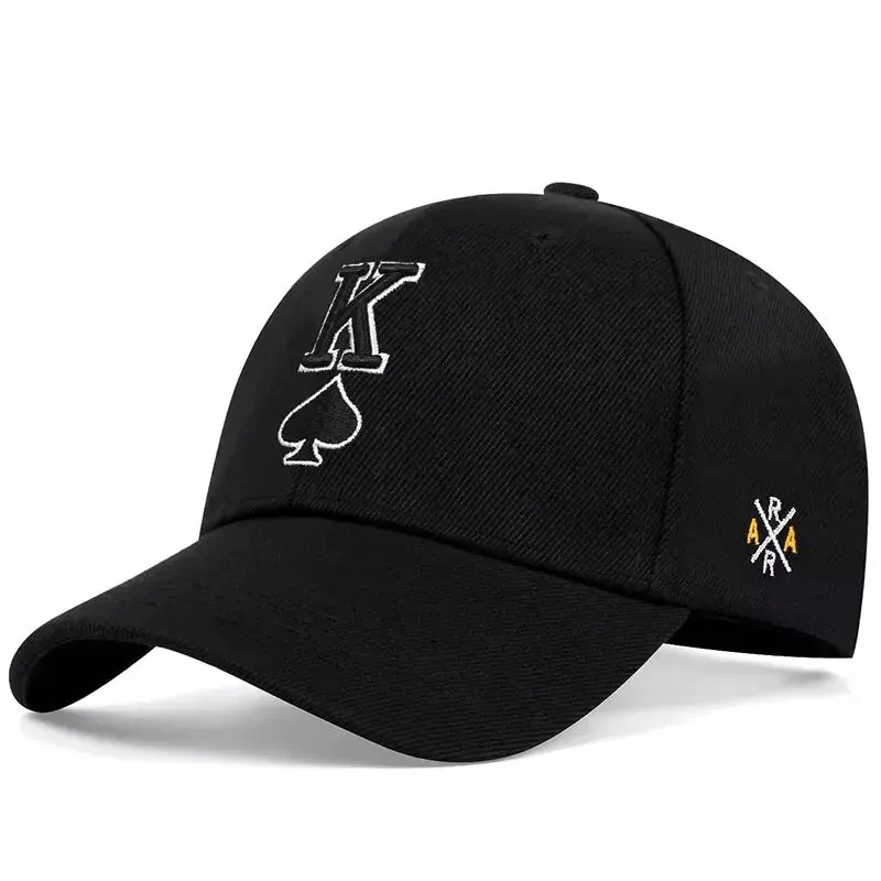 King Of Spades Poker Baseball Cap