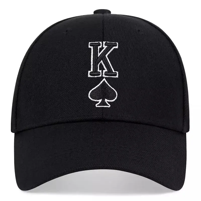 King Of Spades Poker Baseball Cap