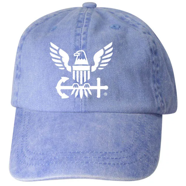 Navy Anchor and Eagle Youth Ball Cap