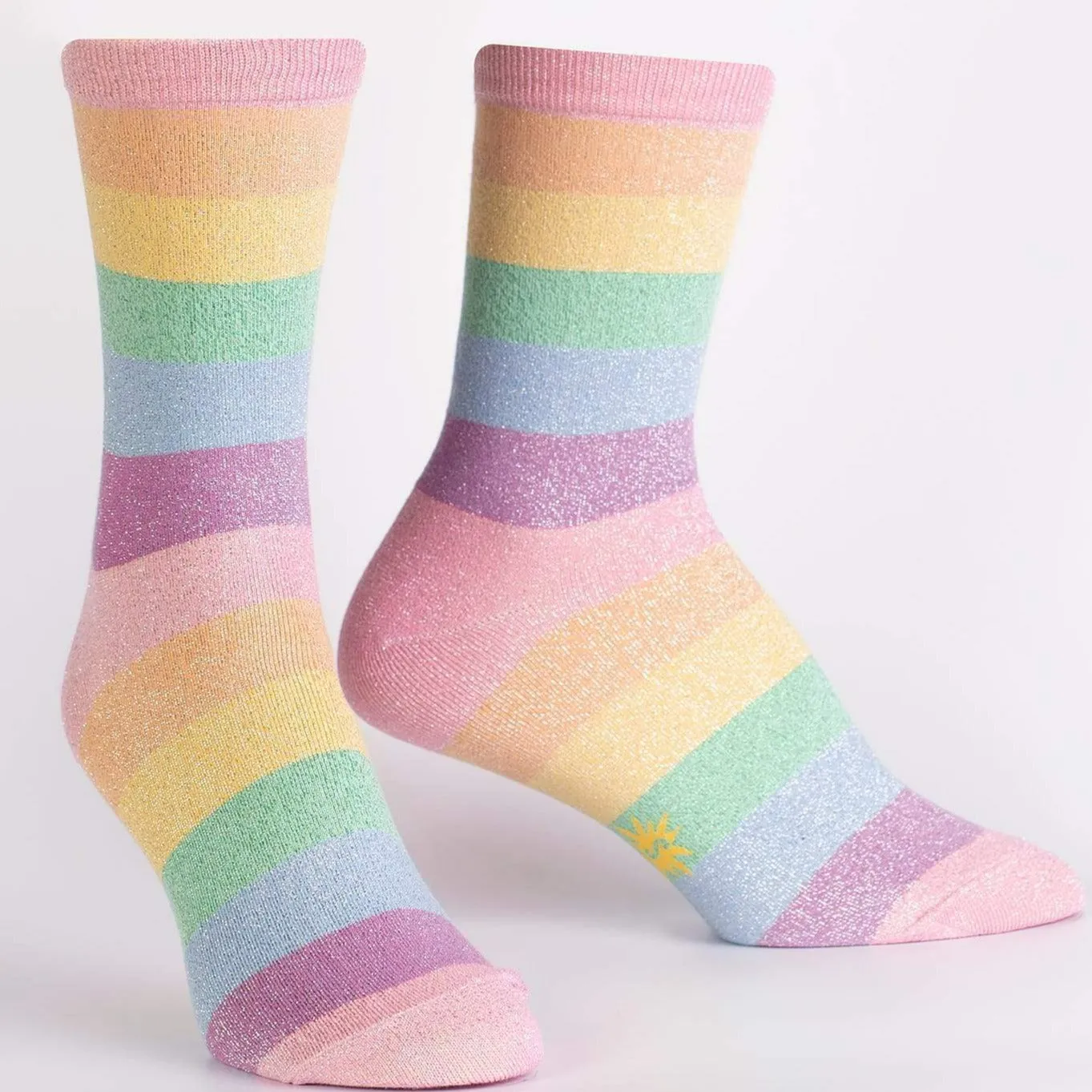 Pastel Prismatic Women's Crew Sock