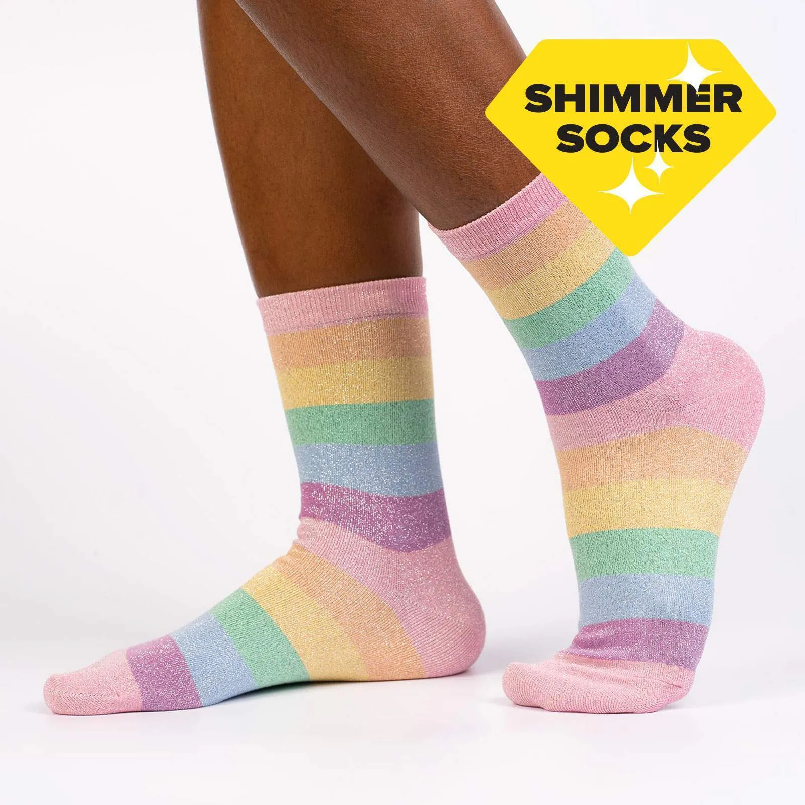 Pastel Prismatic Women's Crew Sock