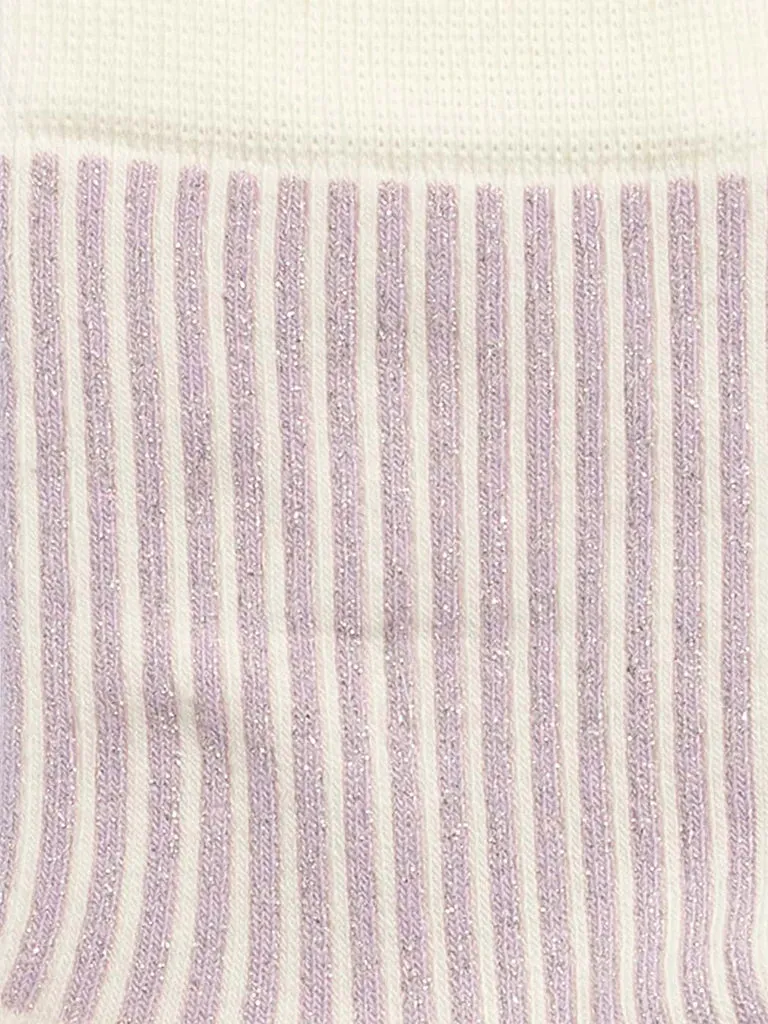 premium socks - classic lavender stripe