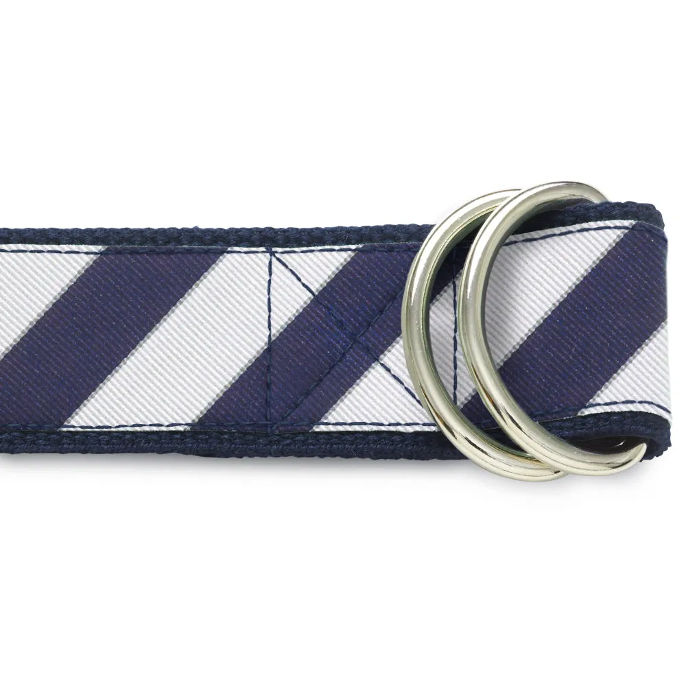 Scholastic Blue/White - D-Ring Belts