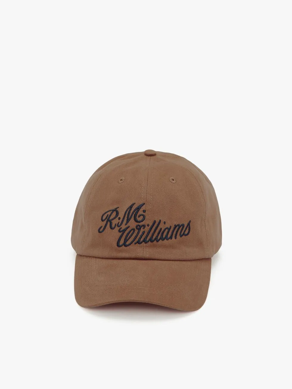 Script Cap - Brown/Navy