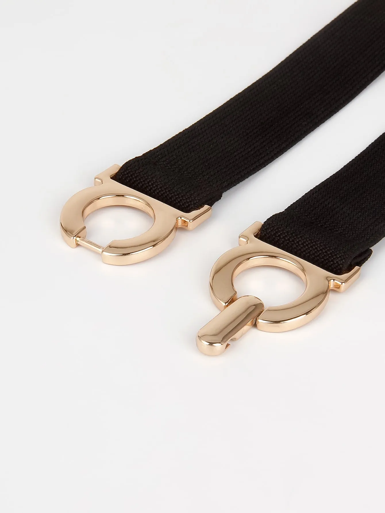 Symmetrical Buckle Elastic Belt