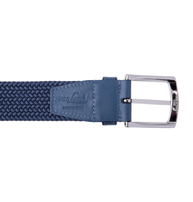 Van Laack Navy Woven Belt